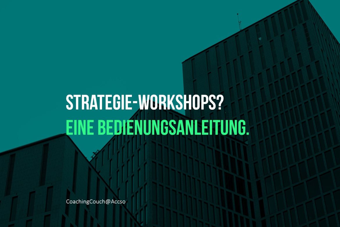 Strategie 2 Workshop Anleitung