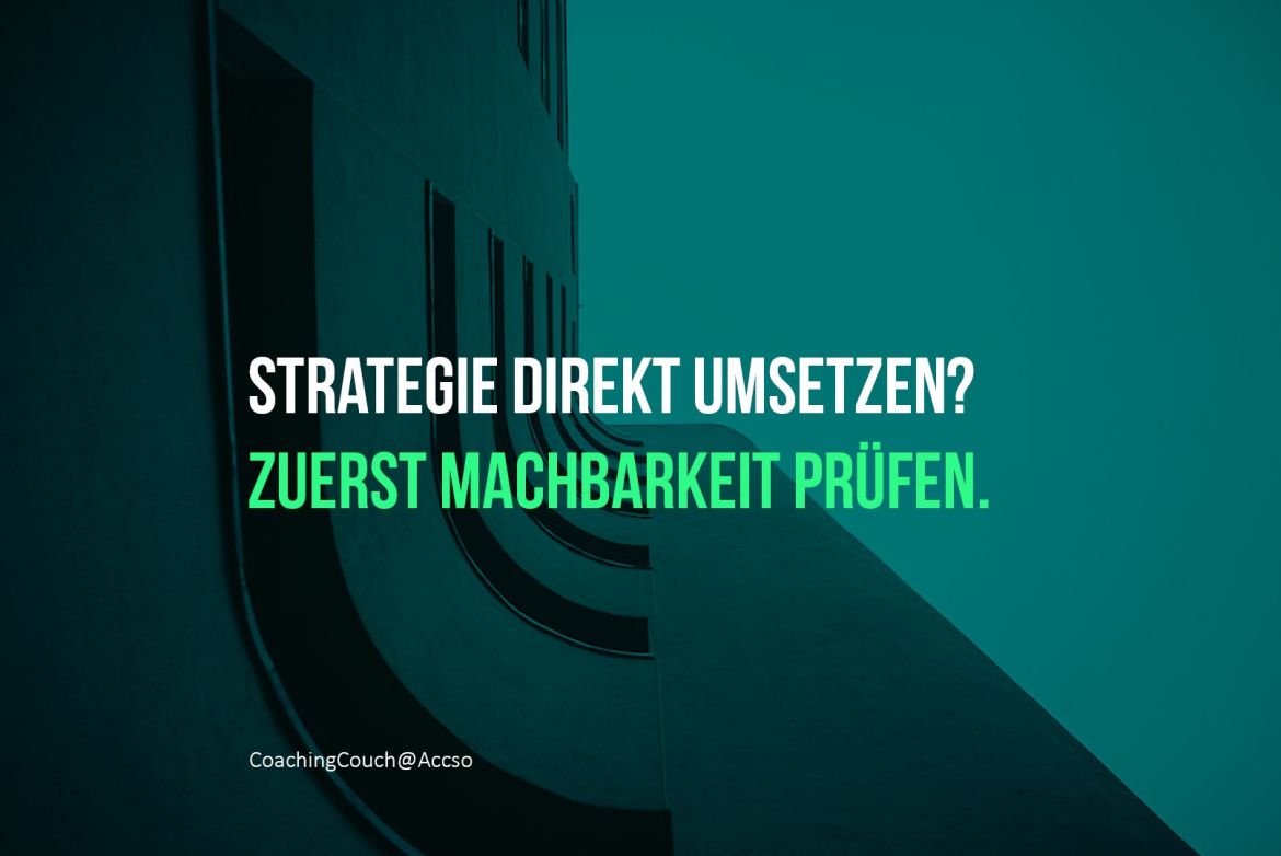 Strategie 3 Reality Check