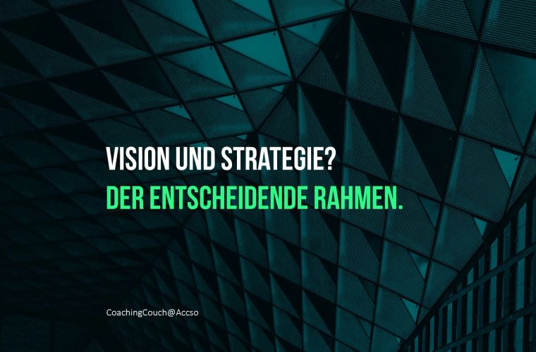 Strategie 1 Rahmenbedingungen