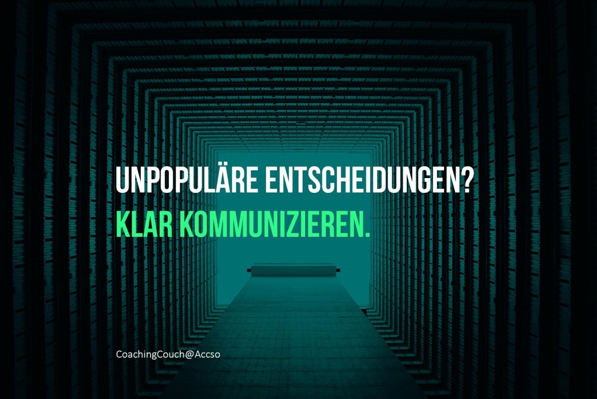 Unpopuläre Entscheidungen