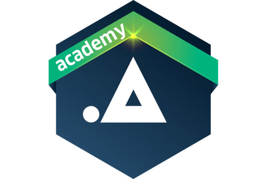 Academy A Logo website